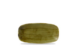 Plume Olive Chefs' Oblong Plate No 3